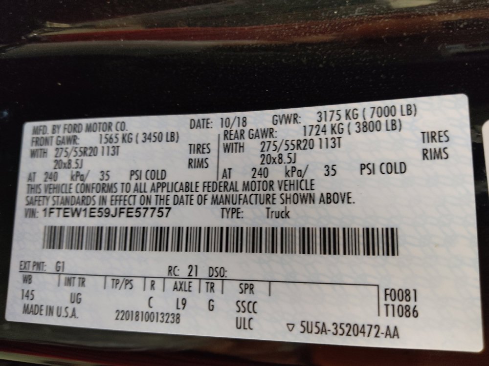 Used 2018 Ford F150 XLT w/ Equipment Group 302A Luxury image 33