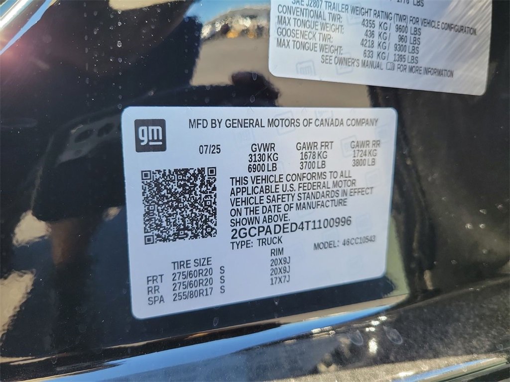 New 2026 Chevrolet Silverado 1500 RST w/ Dark Appearance Package image 34