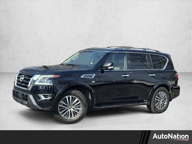 Used 2021 Nissan Armada SL w/ Captain's Chairs Package image 1