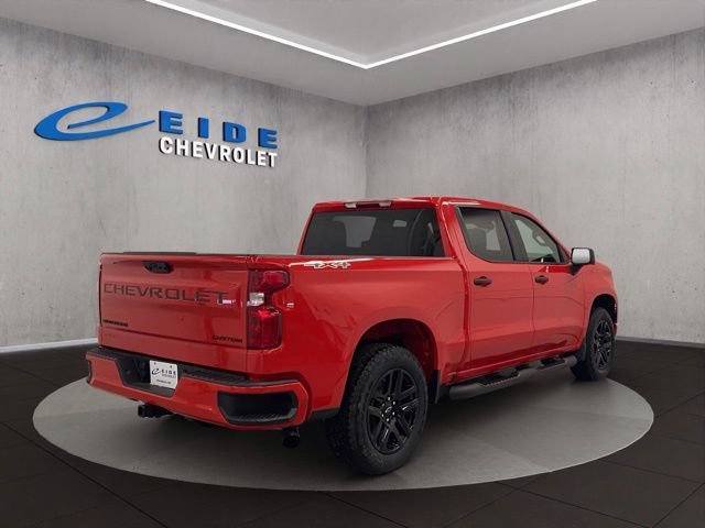 New 2026 Chevrolet Silverado 1500 Custom w/ Turbomax Blackout Package AWD/4WD image 8