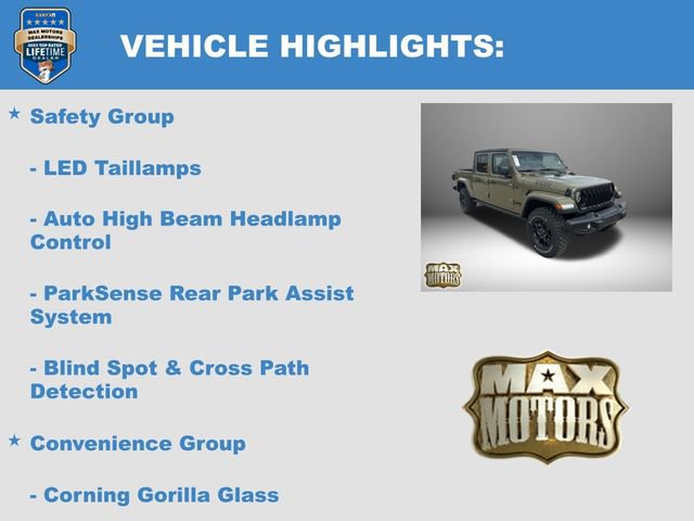 New 2025 Jeep Gladiator Willys image 33