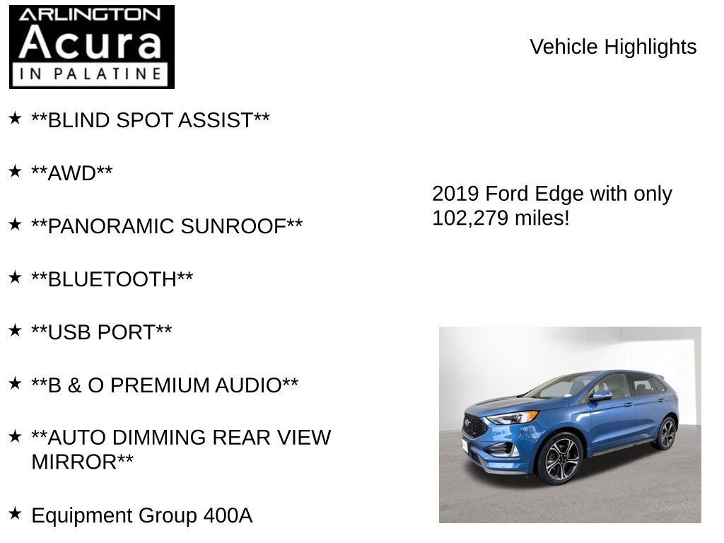 Used 2019 Ford Edge ST image 7