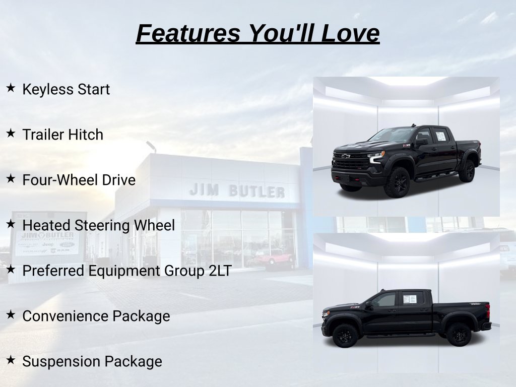 Used 2022 Chevrolet Silverado 1500 LT Trail Boss AWD/4WD image 19