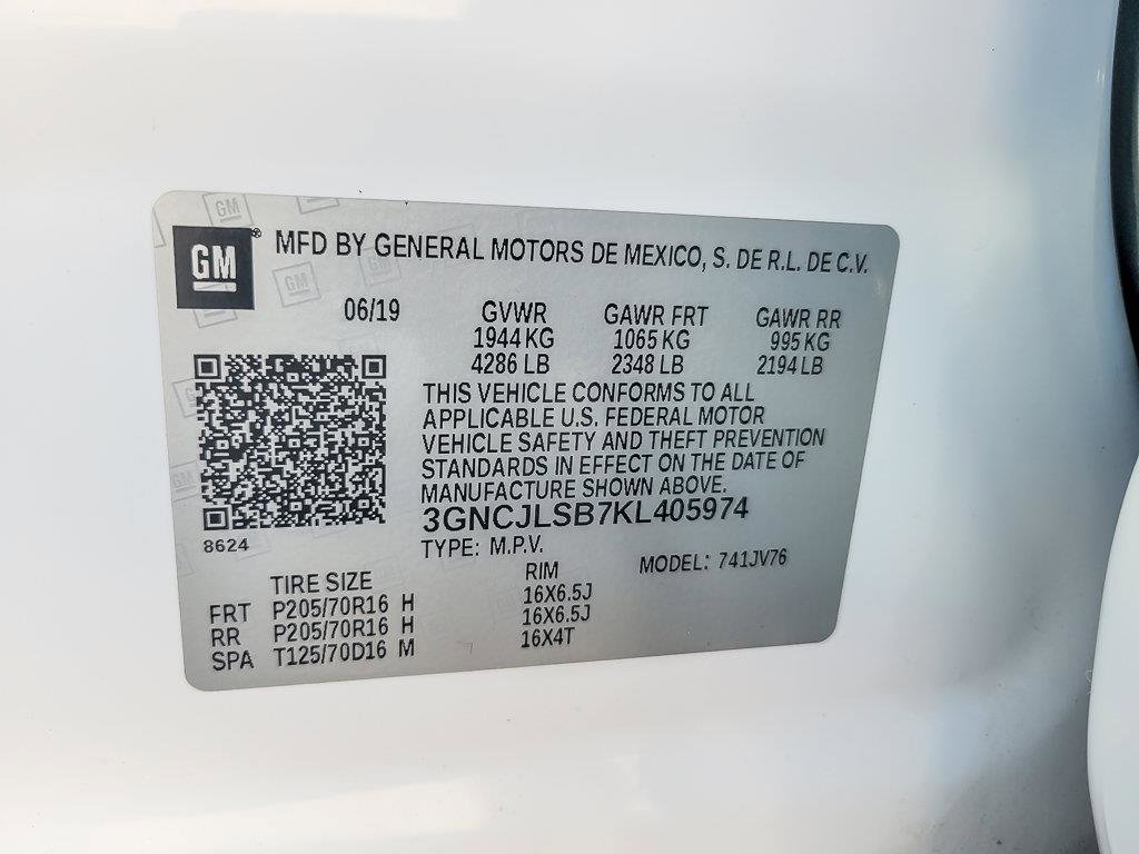 Certified 2019 Chevrolet Trax LT image 30