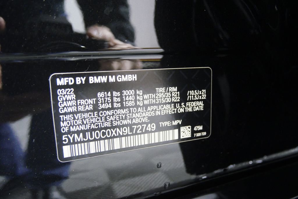 Used 2022 BMW X5 M w/ Competition Package 2 image 33