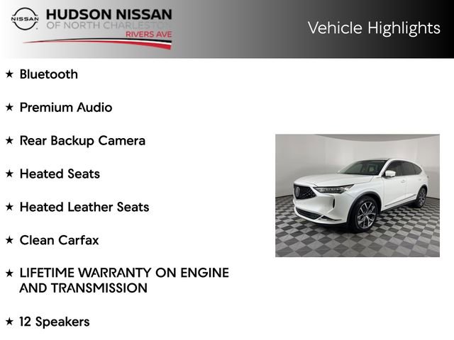 Used 2022 Acura MDX FWD w/ Technology Package image 10