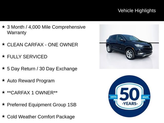 Used 2021 Buick Encore GX Preferred w/ Cold Weather Comfort Package AWD/4WD image 12