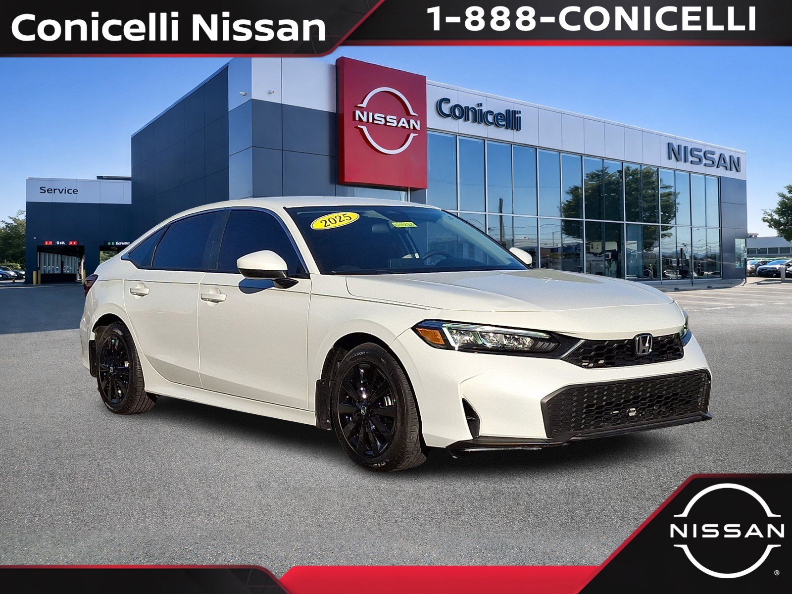 Used 2025 Honda Civic LX image 1