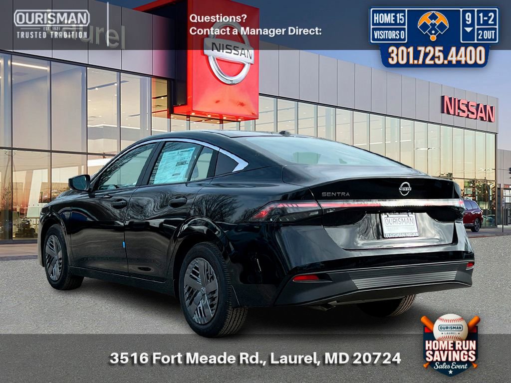 New 2026 Nissan Sentra S w/ Floor Mat Package FWD image 3