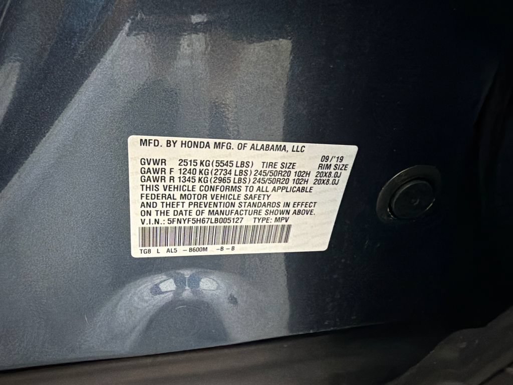 Used 2020 Honda Pilot Touring image 35