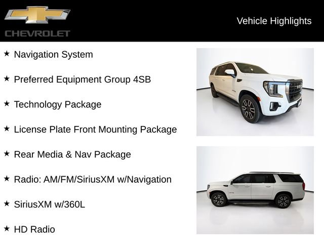 Certified 2021 GMC Yukon XL AT4 w/ Rear Media and Nav Package image 5