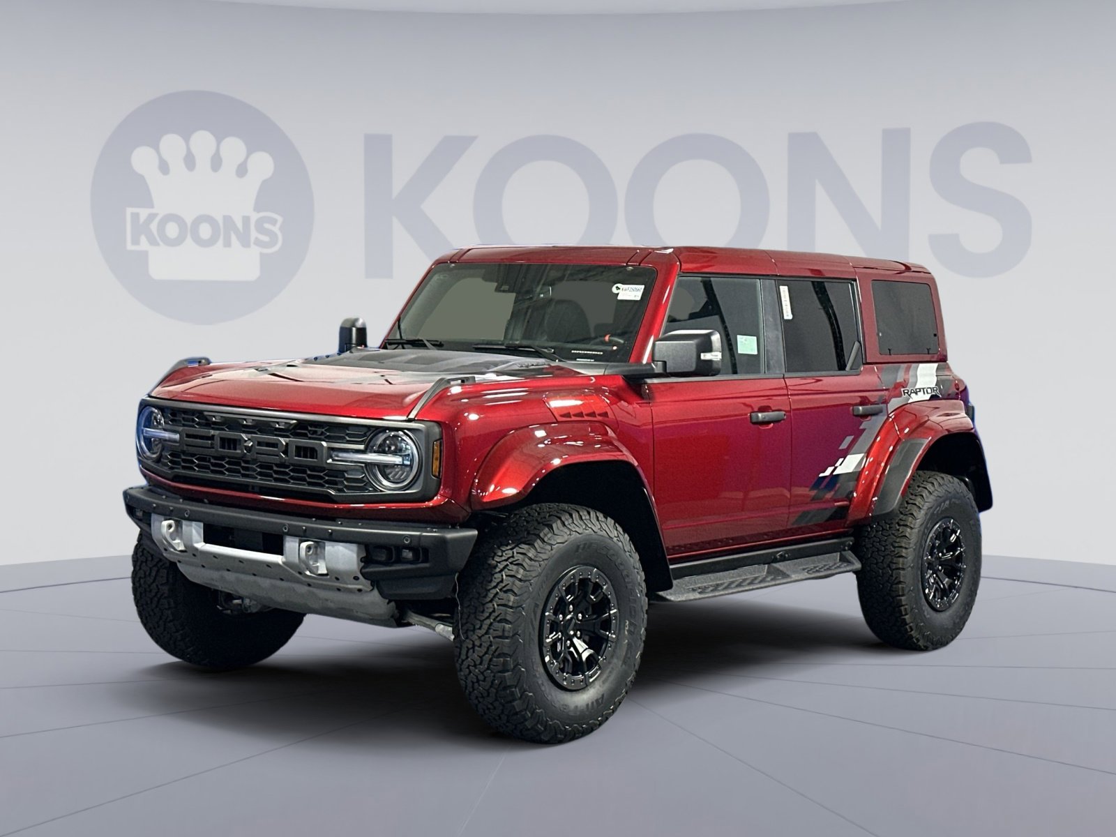 New 2025 Ford Bronco Raptor w/ Interior Carbon Fiber Pack