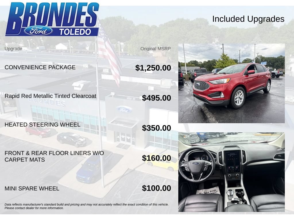 Used 2024 Ford Edge SEL w/ Convenience Package AWD/4WD image 6