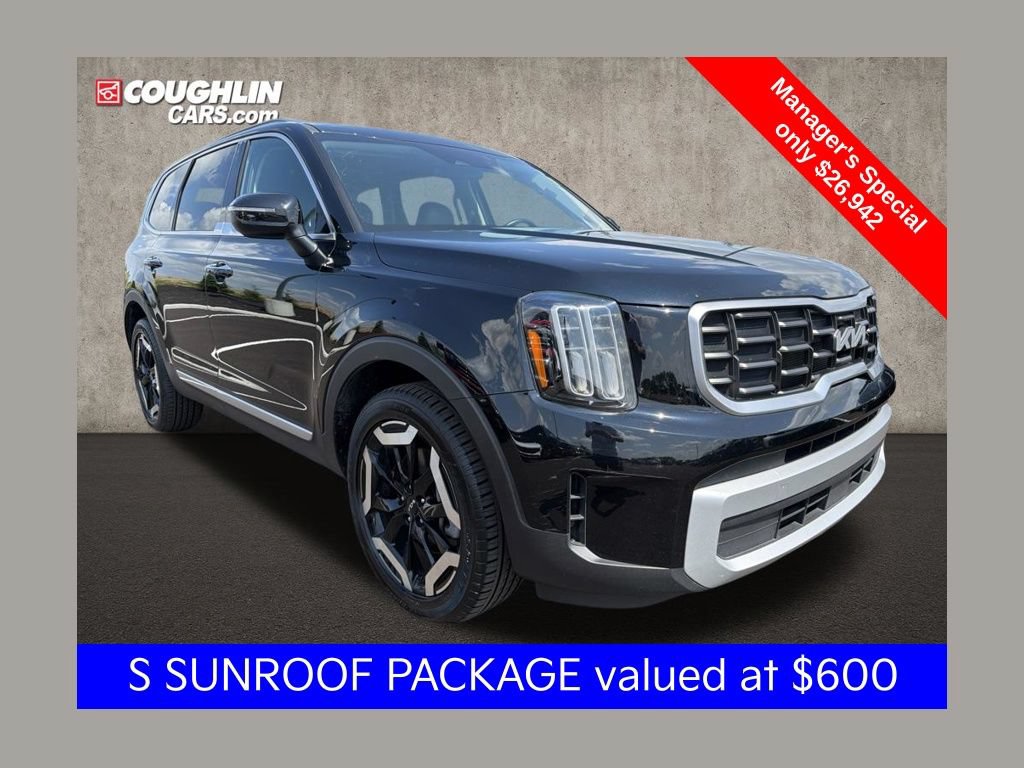 Certified 2024 Kia Telluride S w/ S Sunroof Package