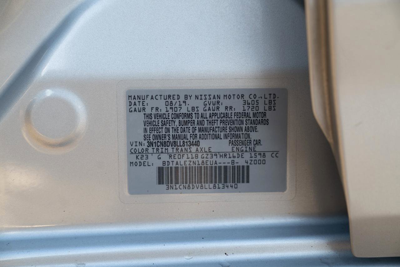 Used 2020 Nissan Versa S FWD image 37