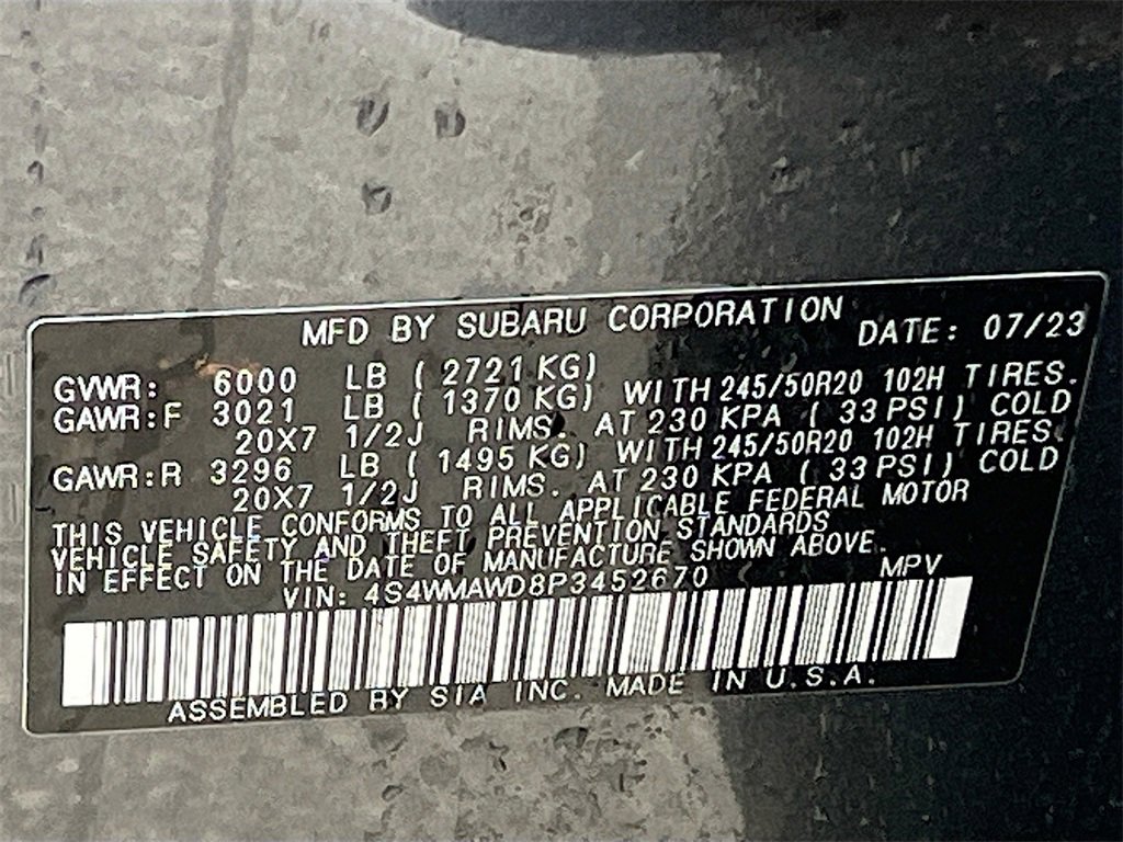 Used 2023 Subaru Ascent Touring image 35