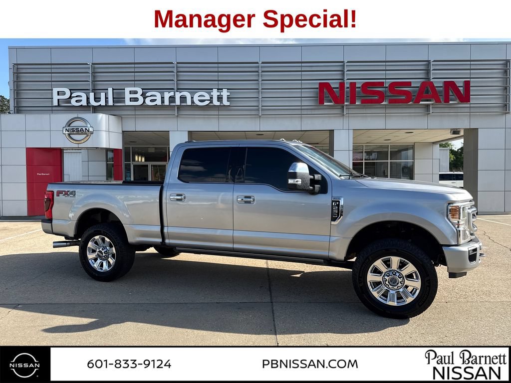 Used 2021 Ford F250 Platinum w/ FX4 Off-Road Package AWD/4WD image 14