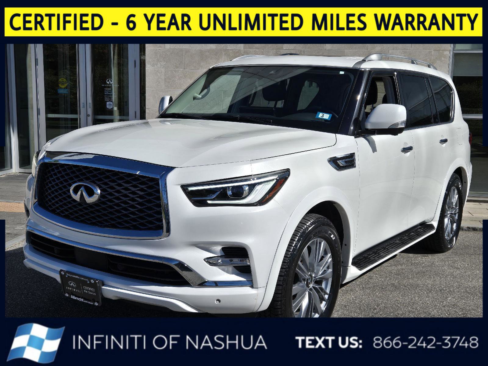 Used 2022 INFINITI QX80 Luxe w/ All-Season Package