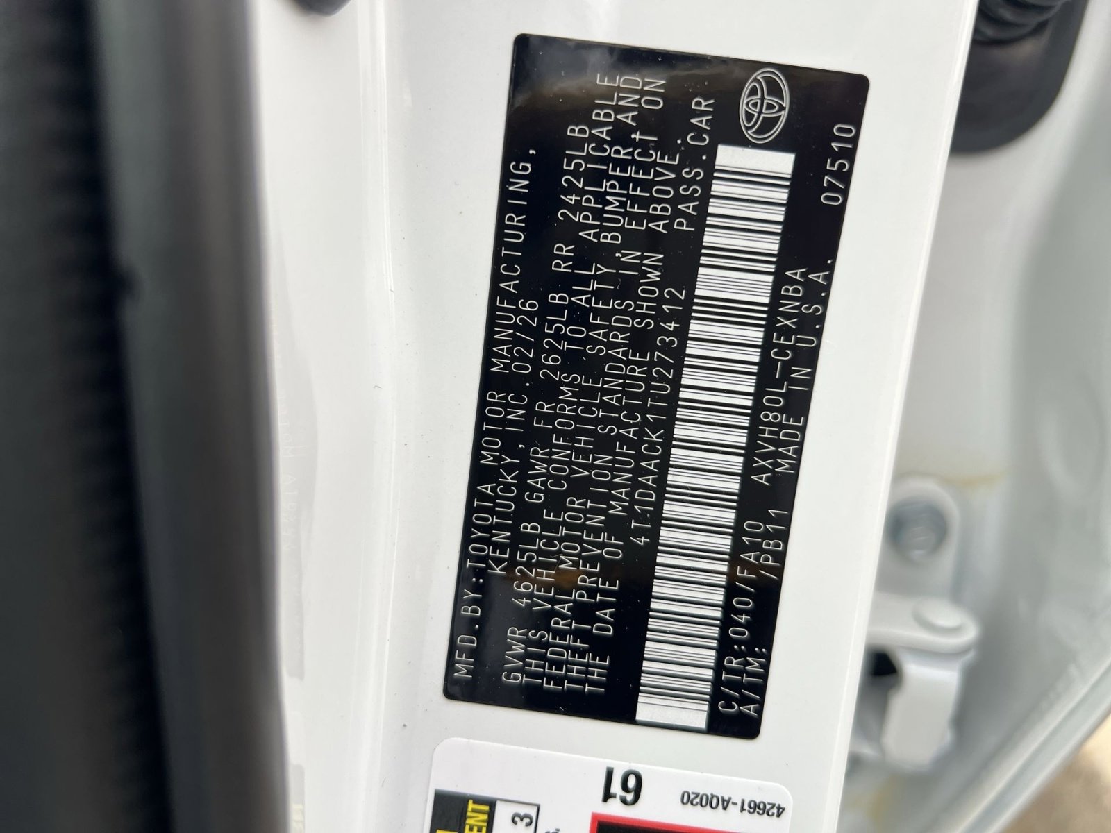 New 2026 Toyota Camry LE image 22