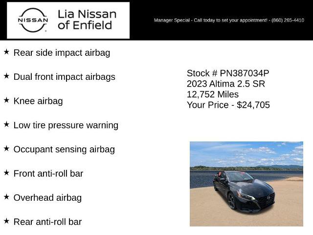 Certified 2023 Nissan Altima 2.5 SR AWD/4WD image 15