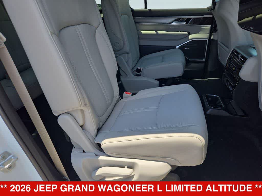 New 2026 Jeep Grand Wagoneer L Limited w/ Rear Seat Video Group I AWD/4WD image 19
