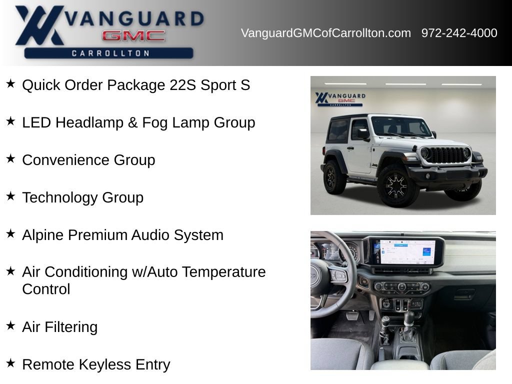 Used 2024 Jeep Wrangler Sport AWD/4WD image 6