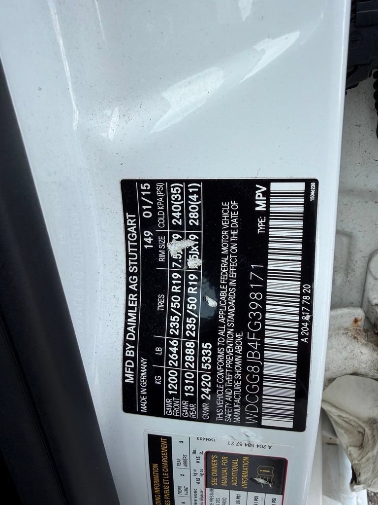 Used 2015 Mercedes-Benz GLK 350 4MATIC image 14