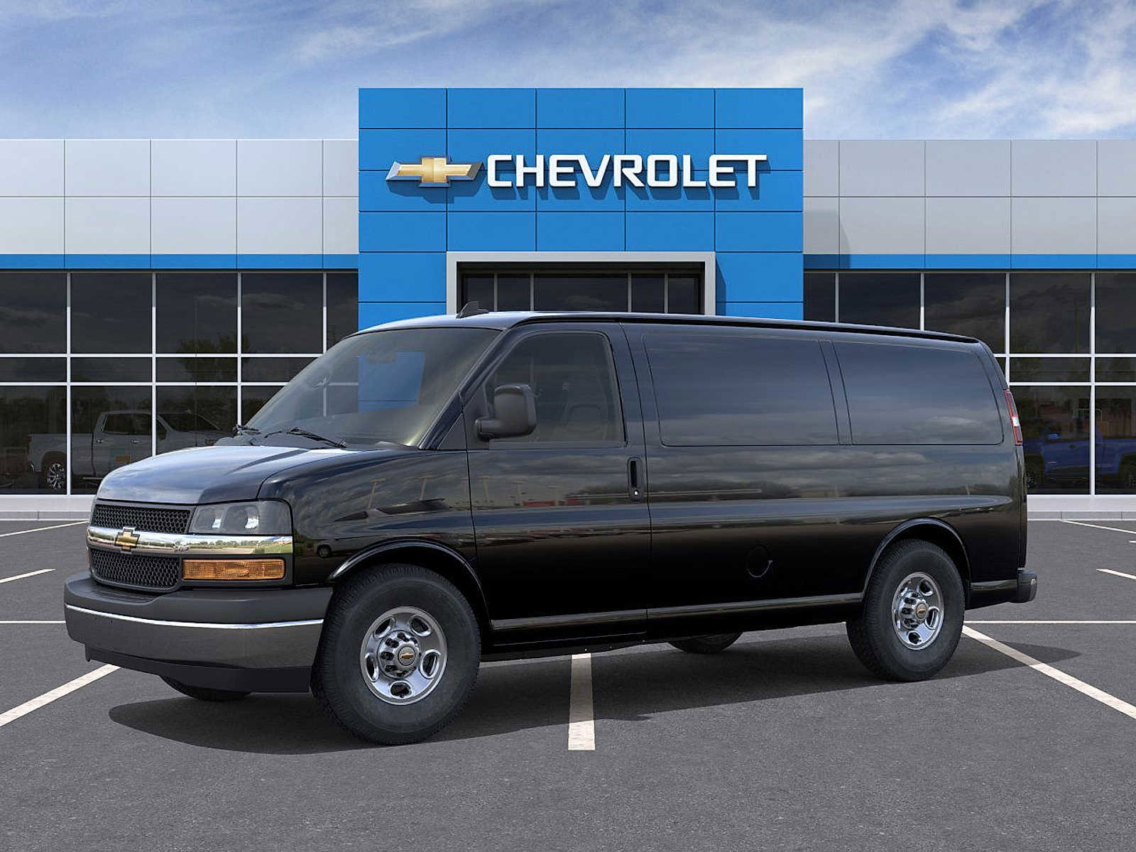 New 2025 Chevrolet Express 3500 w/ Driver Convenience Package RWD image 2
