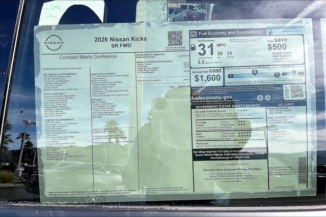 New 2026 Nissan Kicks SR FWD image 17