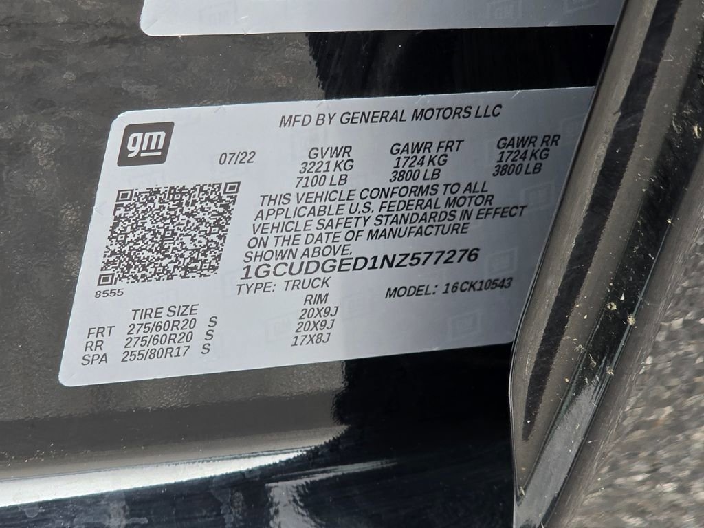 Certified 2022 Chevrolet Silverado 1500 LTZ image 53