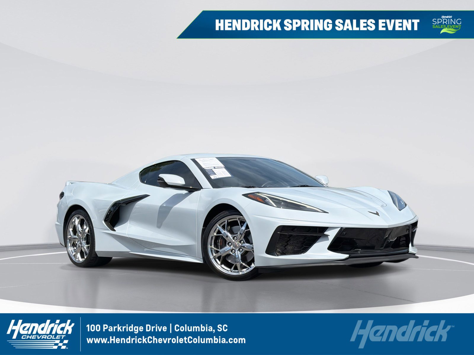 Used 2021 Chevrolet Corvette Stingray Preferred Cpe w/ Z51 Performance Package image 1