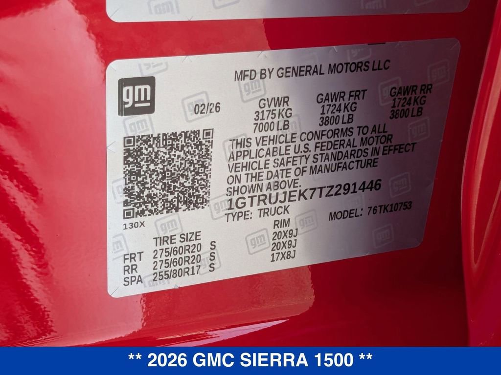 New 2026 GMC Sierra 1500 Elevation AWD/4WD image 34