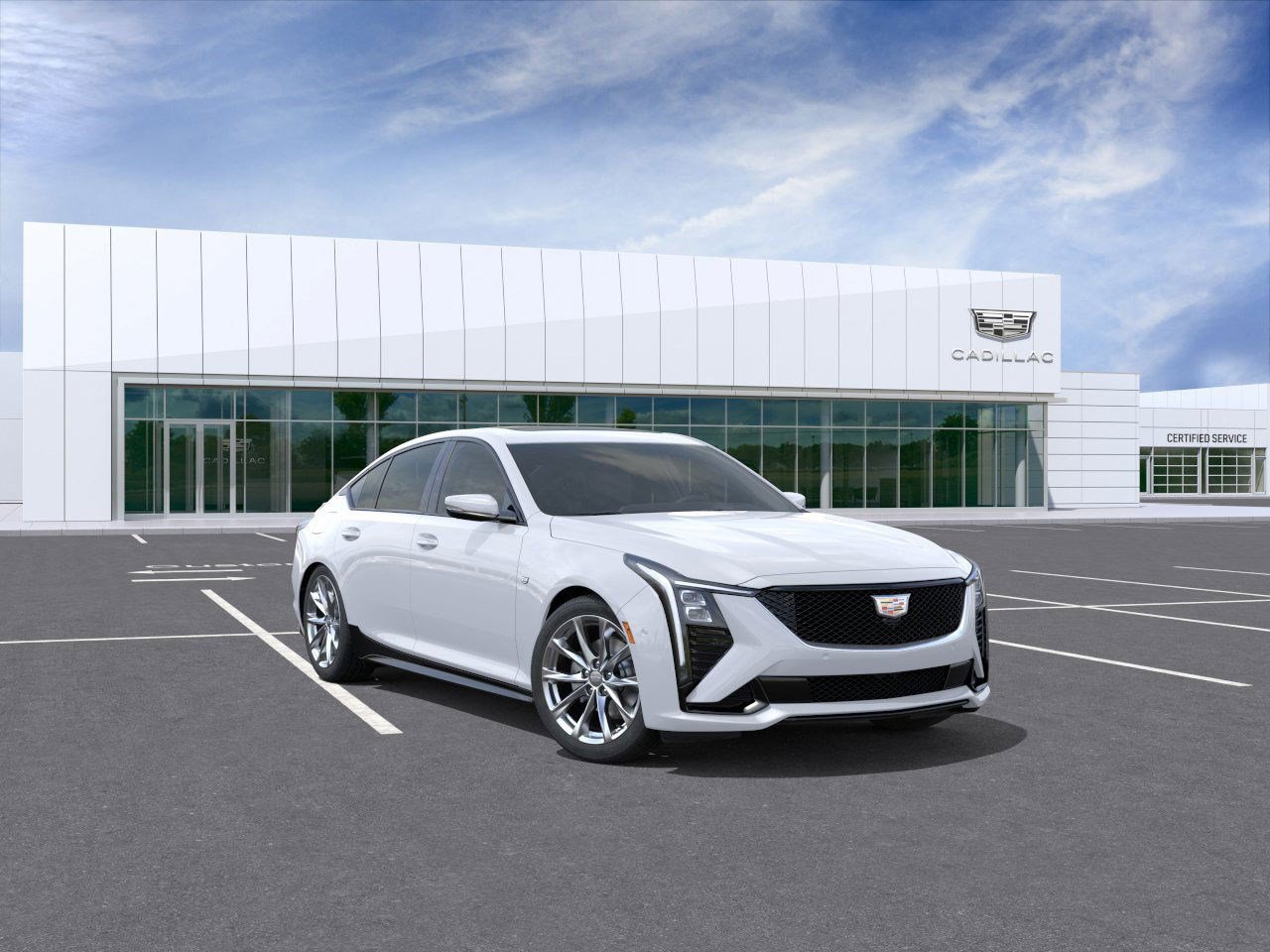 New 2026 Cadillac CT5 Sport w/ Technology Package RWD image 1