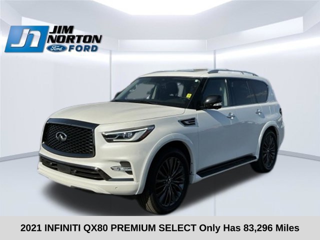 Used 2021 INFINITI QX80 Premium Select w/ Cargo Package RWD image 9