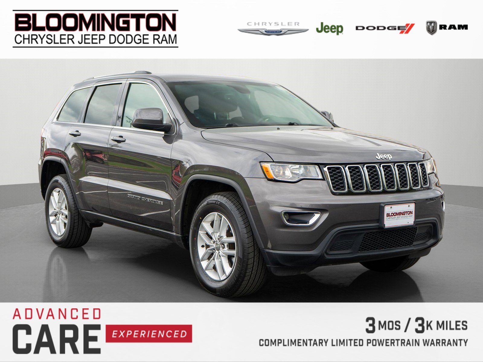 Used 2017 Jeep Grand Cherokee Laredo w/ Quick Order Package 23E