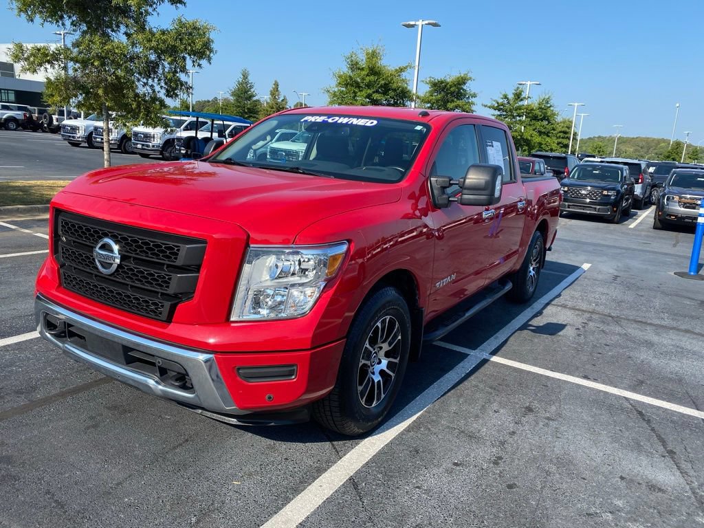 Used 2021 Nissan Titan SV w/ SV Convenience Package RWD image 3