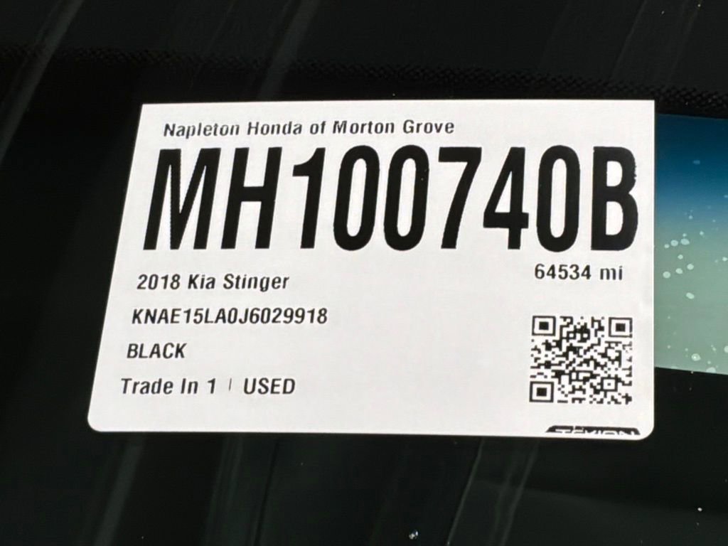Used 2018 Kia Stinger AWD/4WD image 33