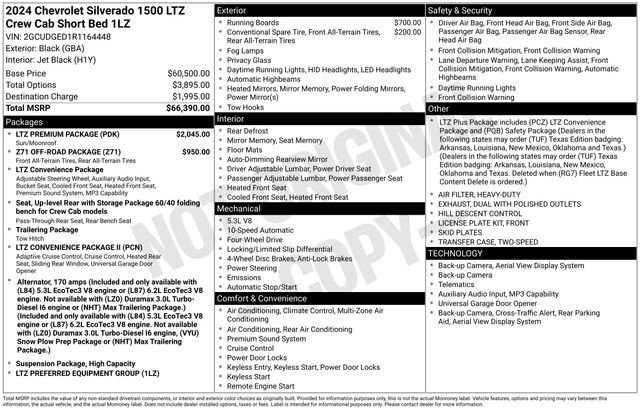 Certified 2024 Chevrolet Silverado 1500 LTZ w/ LTZ Premium Package image 33