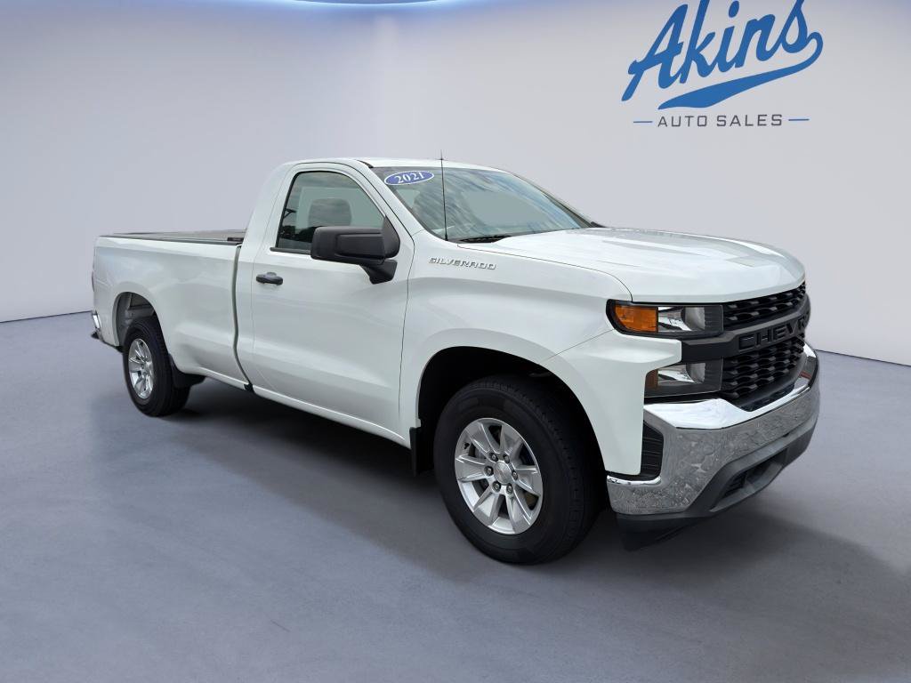 Used 2021 Chevrolet Silverado 1500 W/T w/ WT Fleet Convenience Package RWD image 4