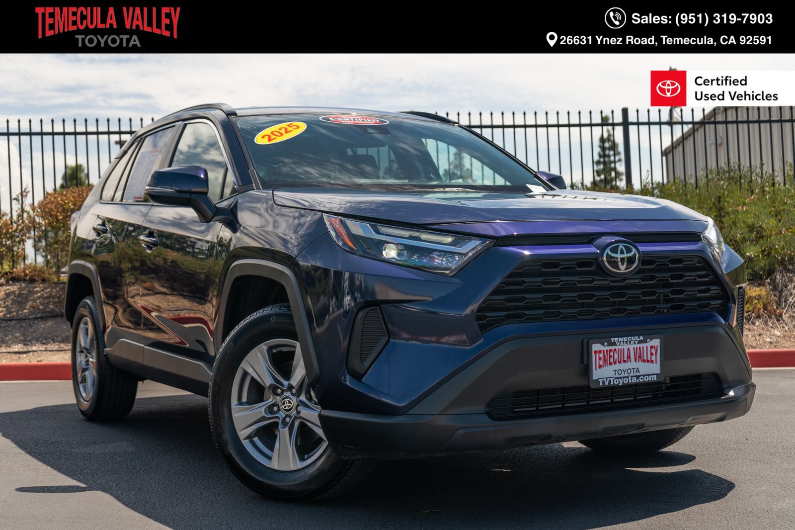 Certified 2025 Toyota RAV4 XLE