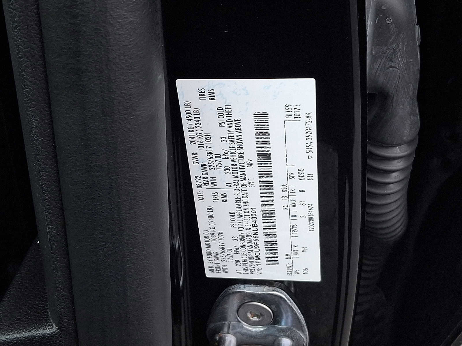 Certified 2022 Ford Escape S AWD/4WD image 24