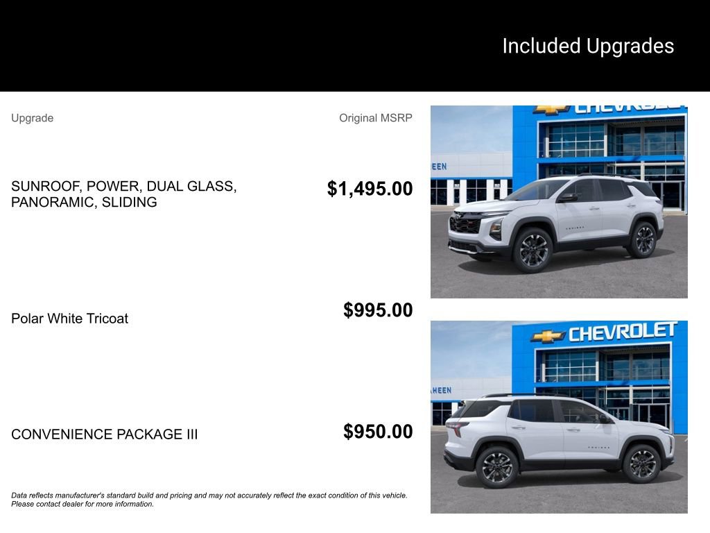 New 2026 Chevrolet Equinox RS w/ Convenience Package III image 5