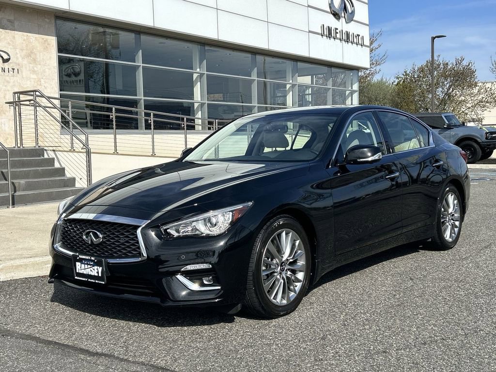Certified 2023 INFINITI Q50 Luxe w/ Cargo Package