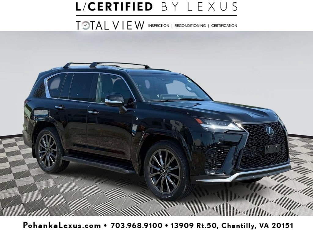 Used 2024 Lexus LX 600 F Sport AWD/4WD video 1