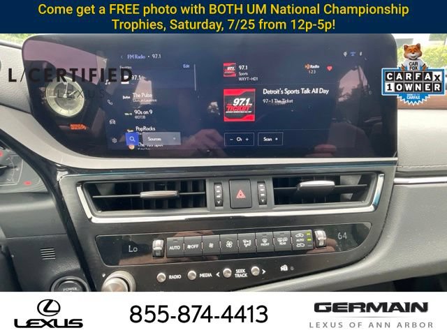 Certified 2025 Lexus ES 300h Ultra Luxury FWD image 19