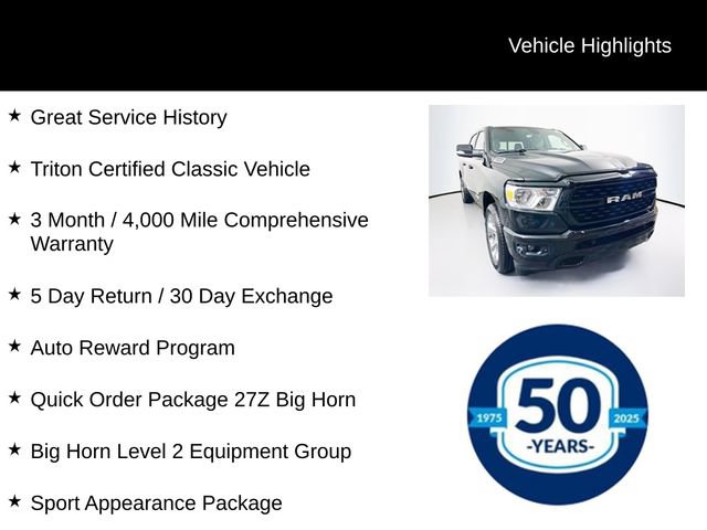 Used 2022 RAM 1500 Big Horn image 7
