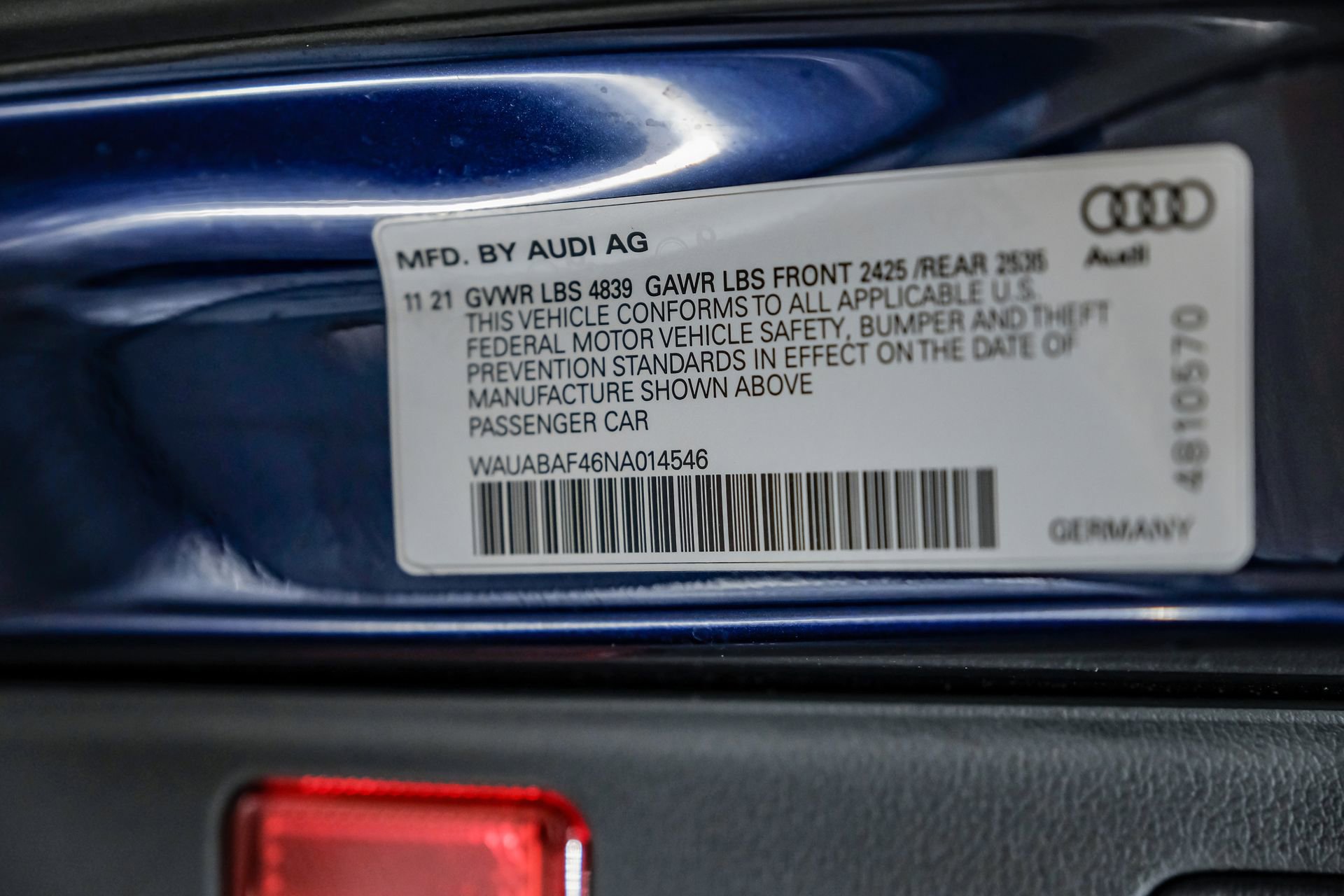 Used 2022 Audi A4 2.0T Premium image 63