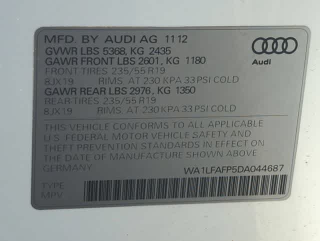 Used 2013 Audi Q5 2.0T Premium Plus AWD/4WD image 38