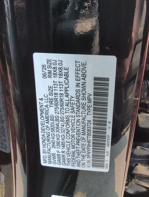 Certified 2026 Honda Passport TrailSport Elite image 18