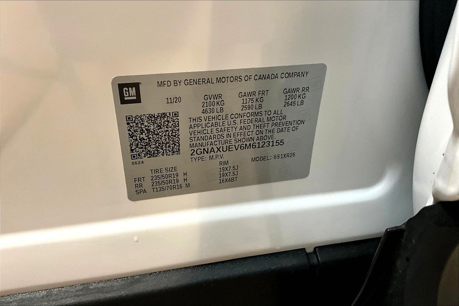 Used 2021 Chevrolet Equinox LT AWD/4WD image 19